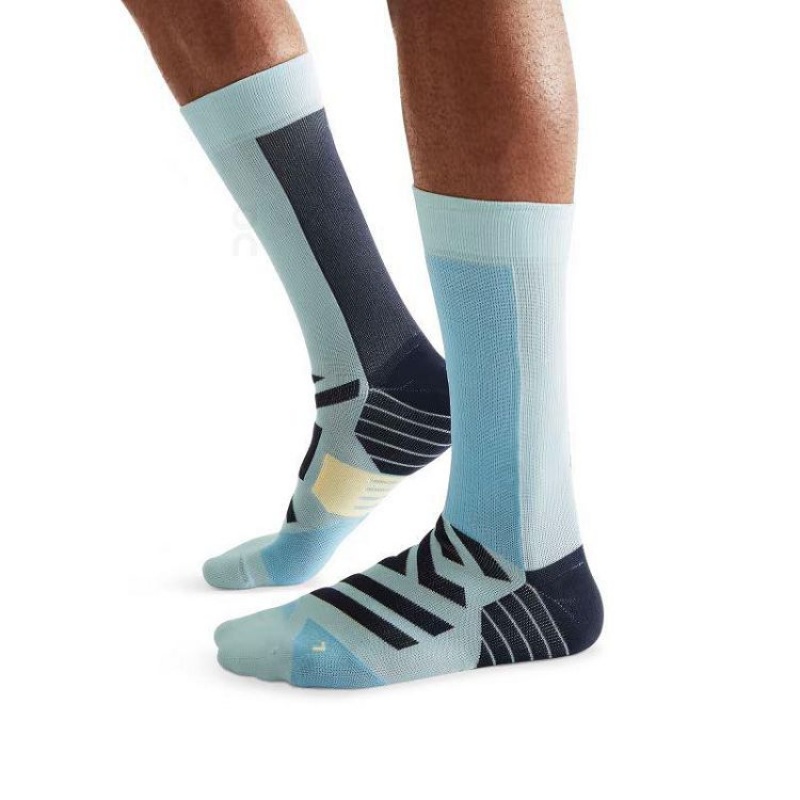 Blue On Cloud Performance High Women\'s Socks | On_IN8829
