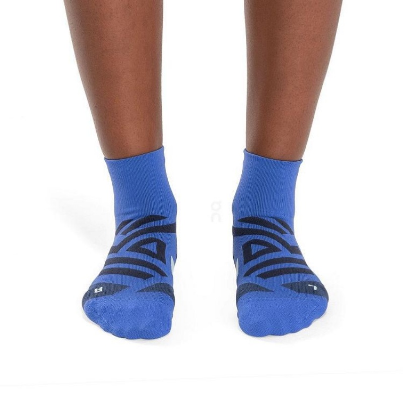 Blue On Cloud Performance Mid Men's Socks | On_IN8256