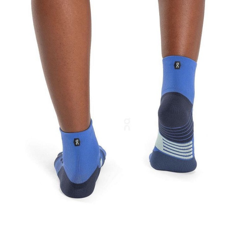 Blue On Cloud Performance Mid Men's Socks | On_IN8256