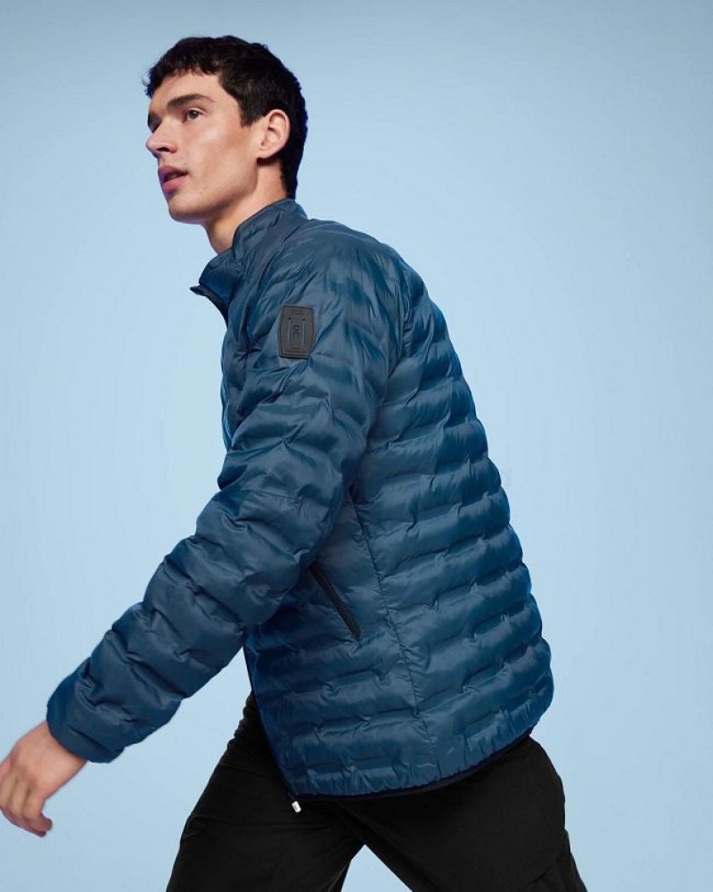 Blue On Cloud Switch Men's Jackets | On_IN9007