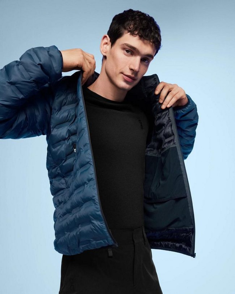 Blue On Cloud Switch Men's Jackets | On_IN9007
