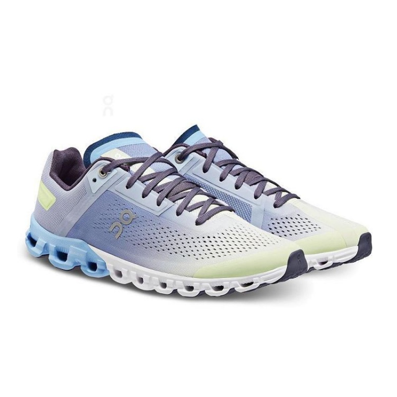 Blue / Green On Cloud Cloudflow Women's Running Shoes | On_IN9005