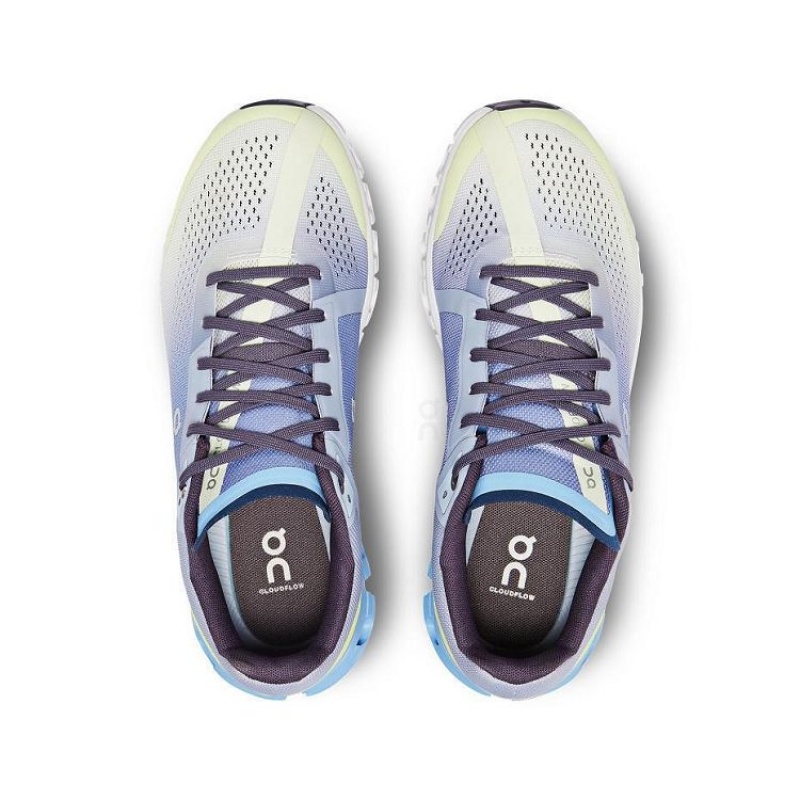Blue / Green On Cloud Cloudflow Women's Running Shoes | On_IN9005