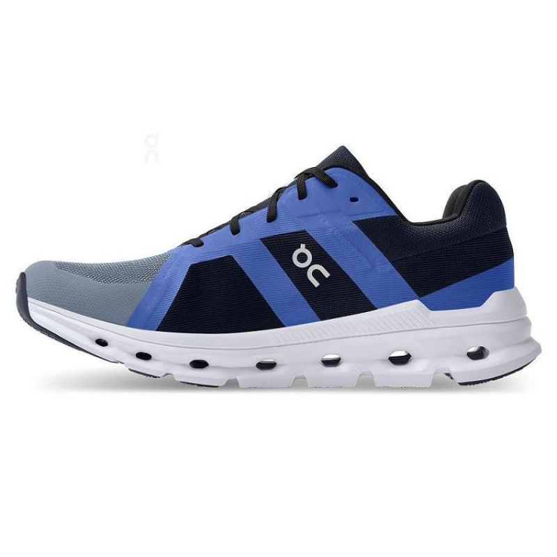 Blue / Grey On Cloud Cloudrunner Men's Running Shoes | On_IN8970