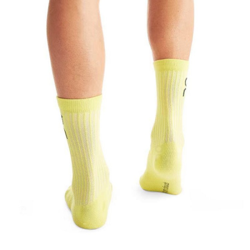 Blue / White / Yellow On Cloud Logo 3-Pack Men's Socks | On_IN8545