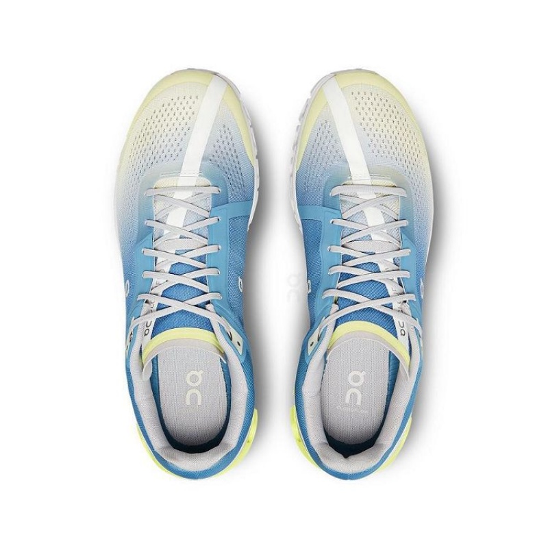 Blue / Yellow On Cloud Cloudflow Men's Running Shoes | On_IN8281