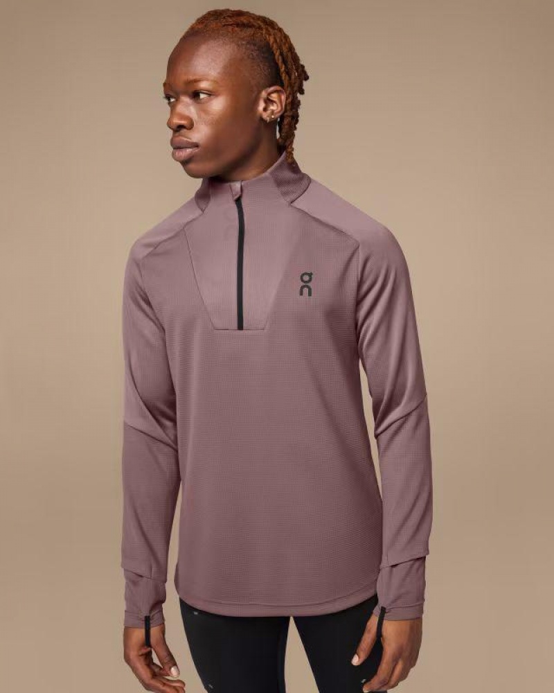 Brown On Cloud Climate Men's T Shirts | On_IN8116