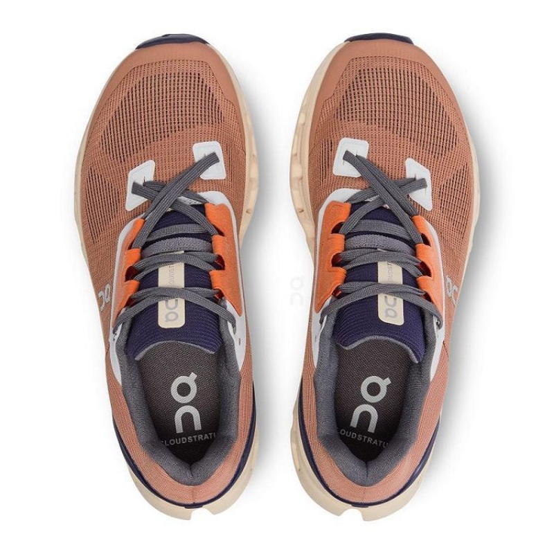 Brown On Cloud Cloudstratus Women's Running Shoes | On_IN8328