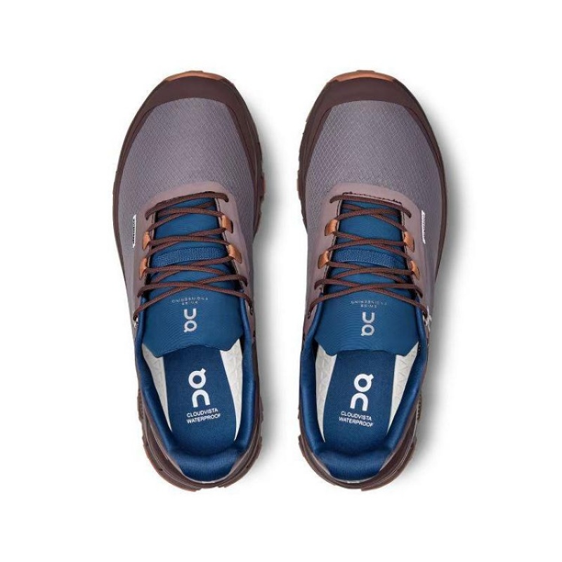 Brown On Cloud Cloudvista Waterproof Women's Trail Running Shoes | On_IN8657