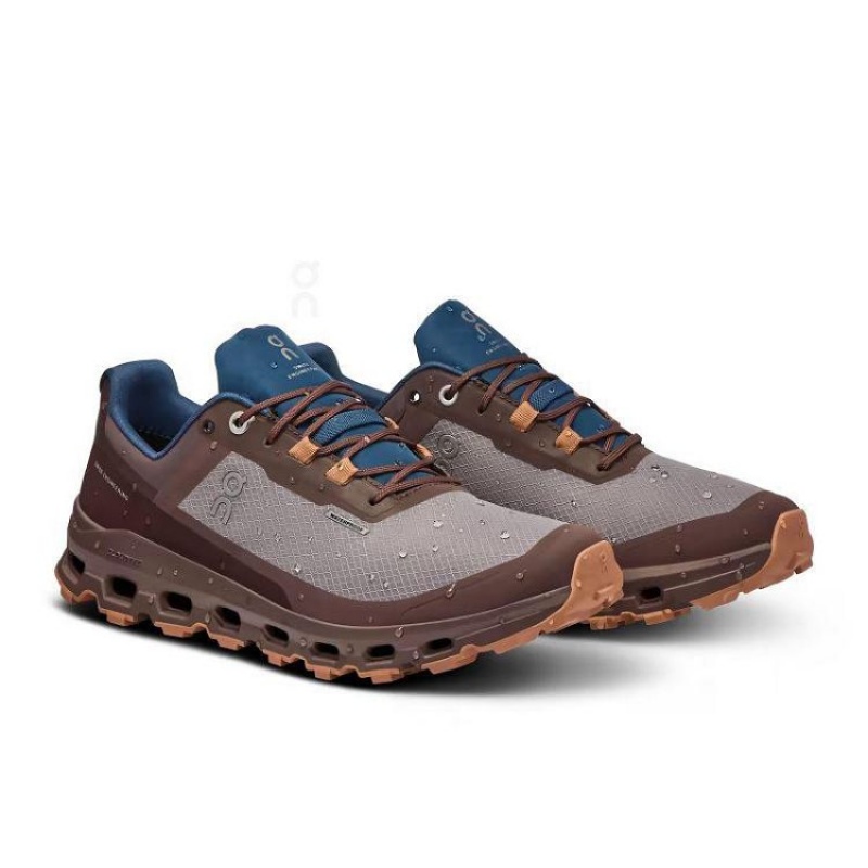 Brown On Cloud Cloudvista Waterproof Women's Trail Running Shoes | On_IN8657