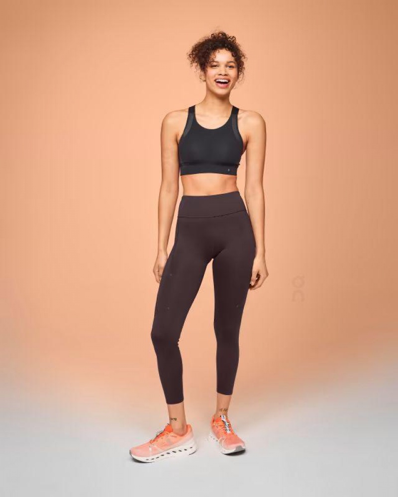 Brown On Cloud Performance 7/8 Women\'s Leggings | On_IN8866