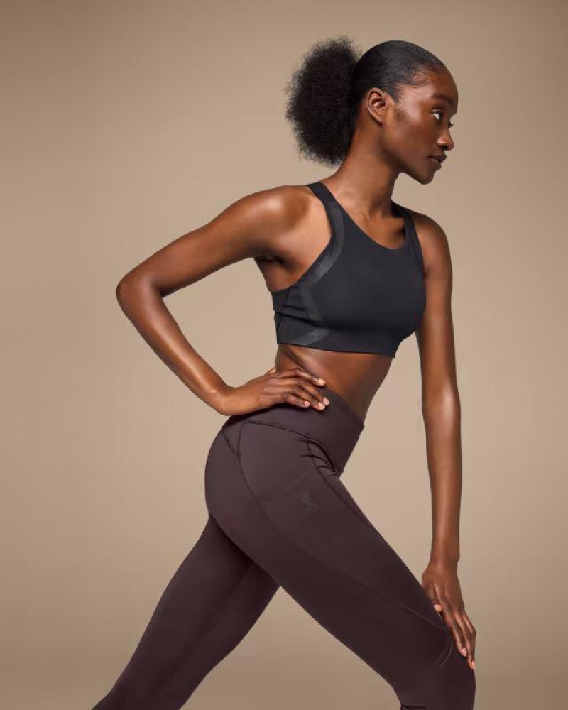 Brown On Cloud Performance Women's Leggings | On_IN8414