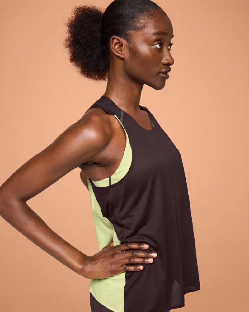 Brown On Cloud Tank-T Women's Tank Tops | On_IN8052