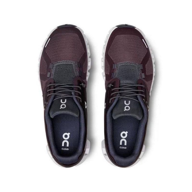 Burgundy On Cloud Cloud 5 Women's Sneakers | On_IN8136