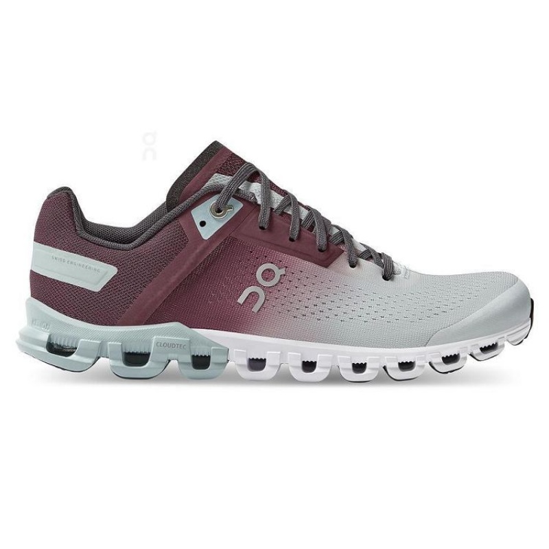 Burgundy On Cloud Cloudflow Women\'s Running Shoes | On_IN8056