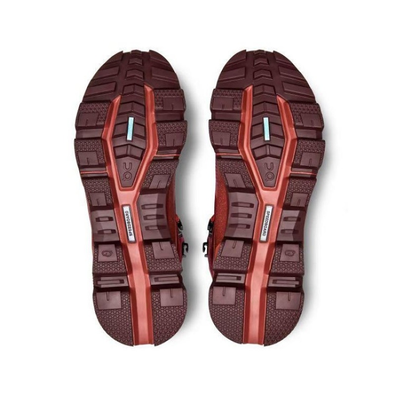 Burgundy On Cloud Cloudrock 2 Waterproof Women's Hiking Boots | On_IN8621