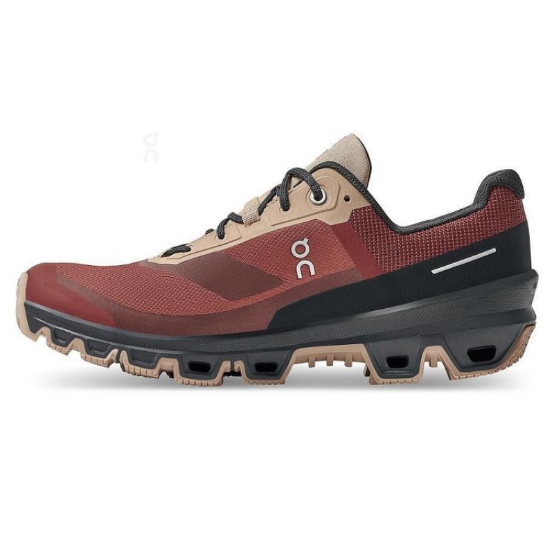 Burgundy On Cloud Cloudventure Waterproof Women's Trail Running Shoes | On_IN8431