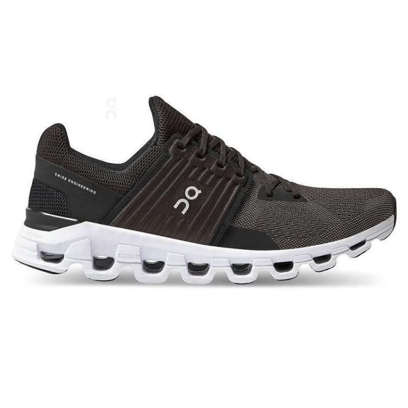 Dark Grey On Cloud Cloudswift Men\'s Running Shoes | On_IN8223