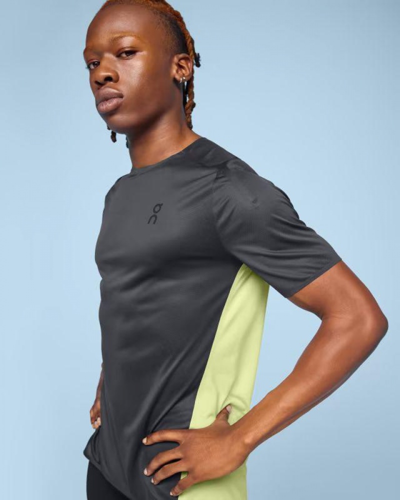 Dark Grey On Cloud Performance-T Men\'s T Shirts | On_IN9130