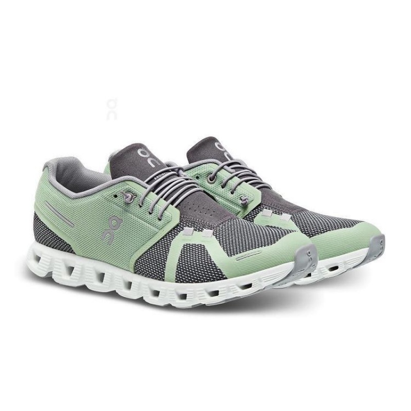 Green On Cloud Cloud 5 Combo Men's Sneakers | On_IN8861
