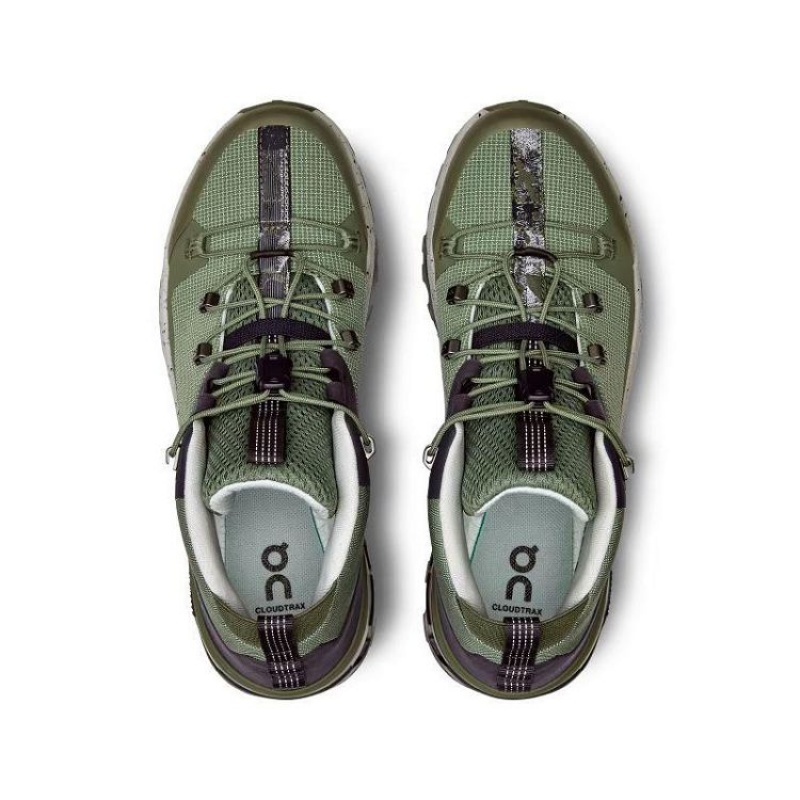 Green On Cloud Cloudtrax Women's Hiking Boots | On_IN8049