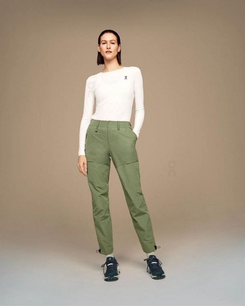 Green On Cloud Explorer Women's Pants | On_IN8149