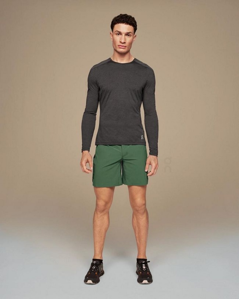 Green On Cloud Lightweight Men's Shorts | On_IN8686