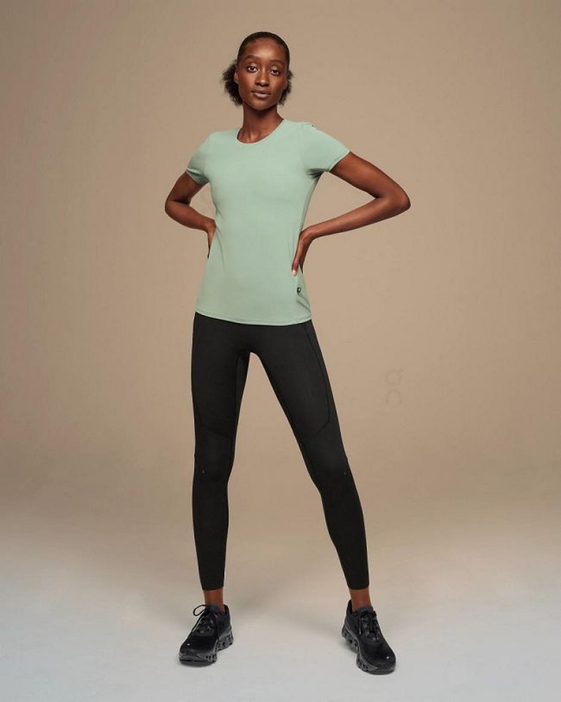 Green On Cloud Movement-T Women's T Shirts | On_IN8382