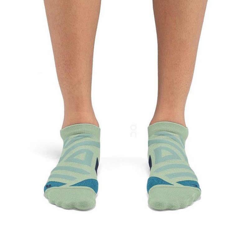 Green On Cloud Performance Low Men's Socks | On_IN8091