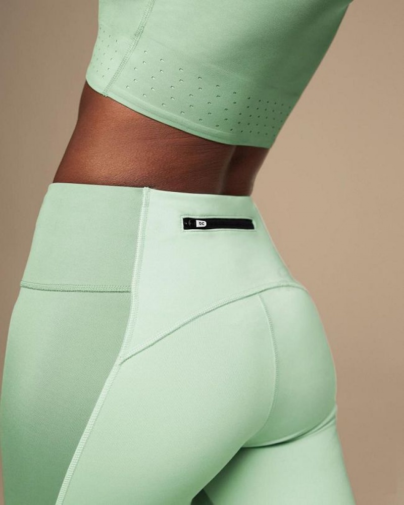 Green On Cloud Performance Women's Leggings | On_IN8723