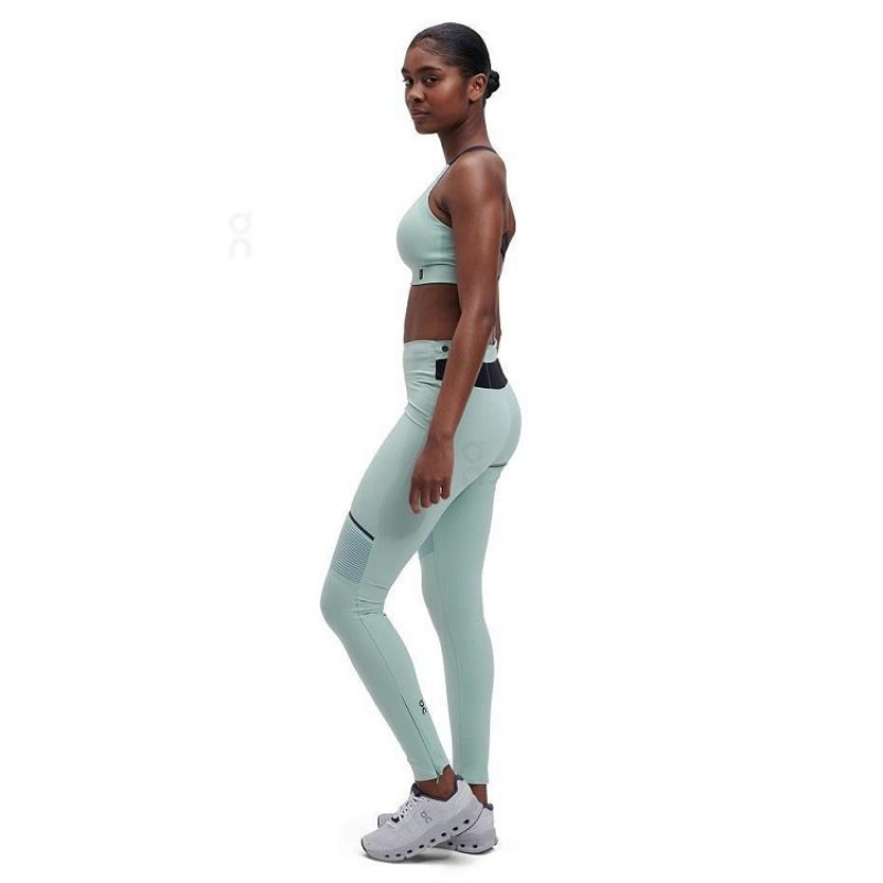 Green On Cloud Performance Women's Sports Bras | On_IN8356