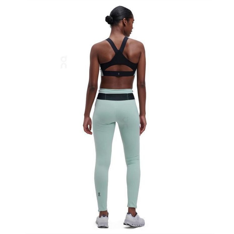 Green On Cloud Performance Women's Sports Bras | On_IN8356