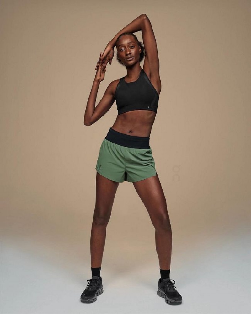 Green On Cloud Running Women's Shorts | On_IN8086