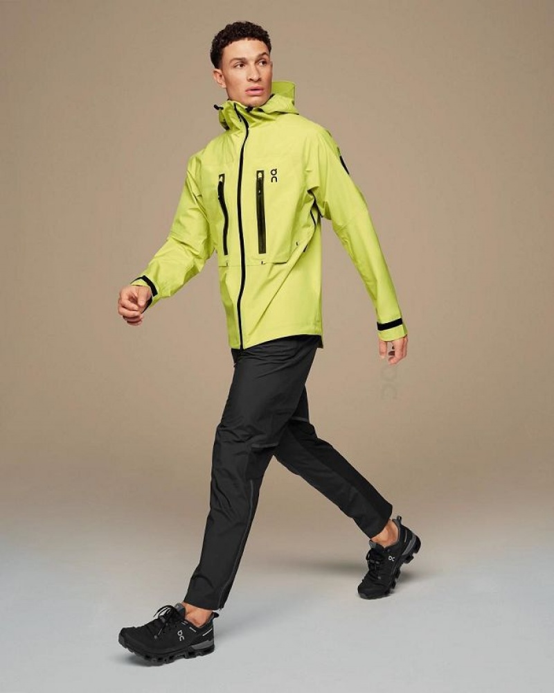 Green On Cloud Storm Men's Jackets | On_IN9021