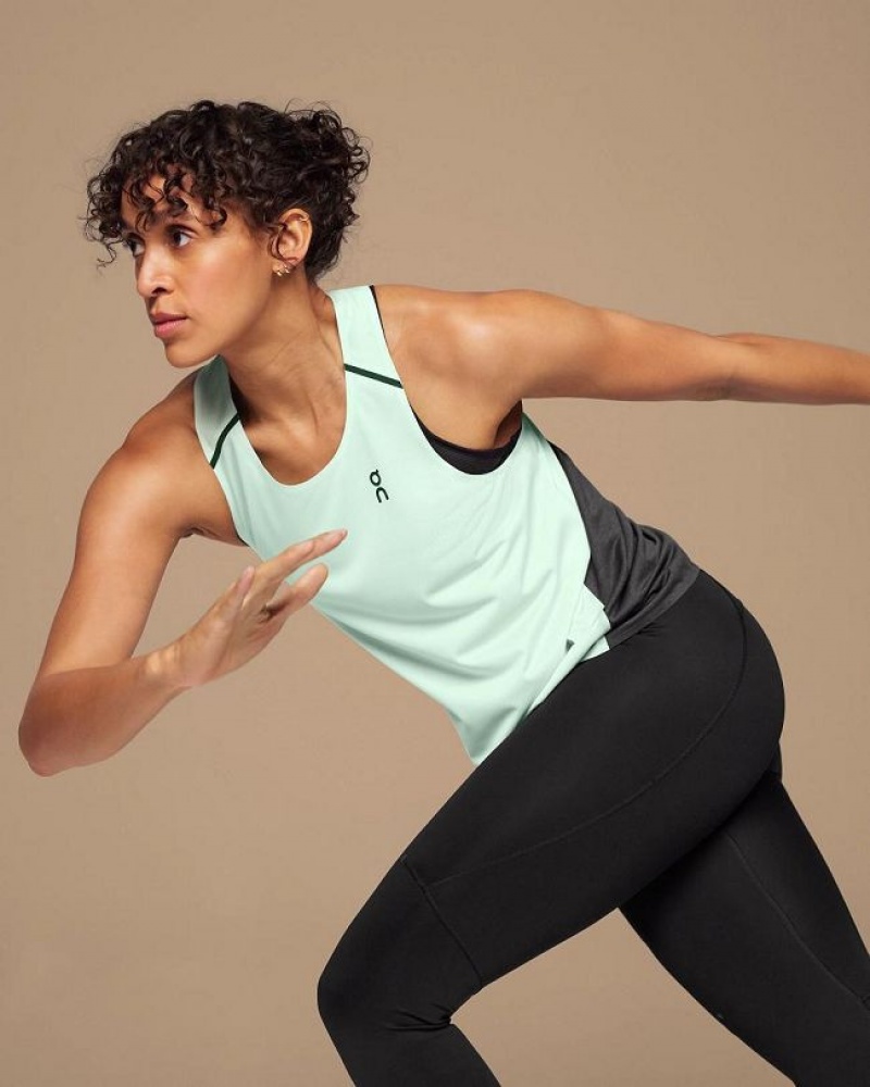 Green On Cloud Tank-T Women's Tank Tops | On_IN8279