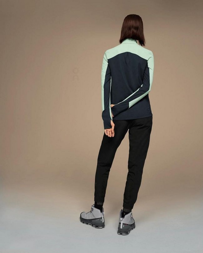 Green On Cloud Trail Breaker Women's T Shirts | On_IN8571