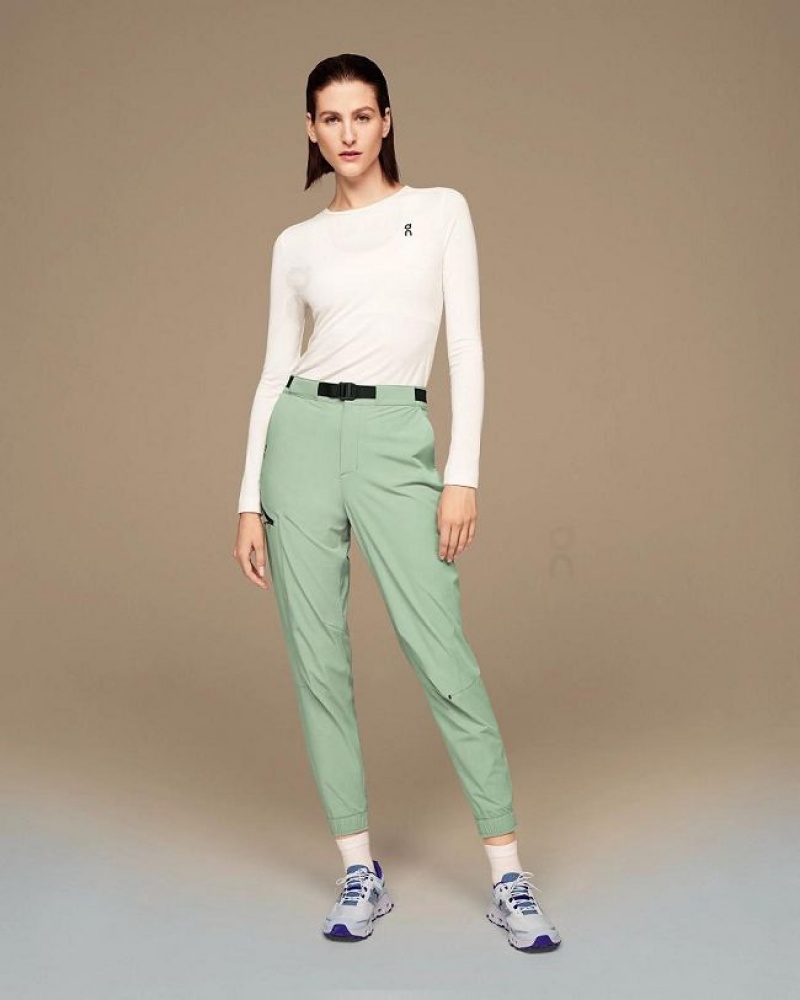 Green On Cloud Trek Women\'s Pants | On_IN8448