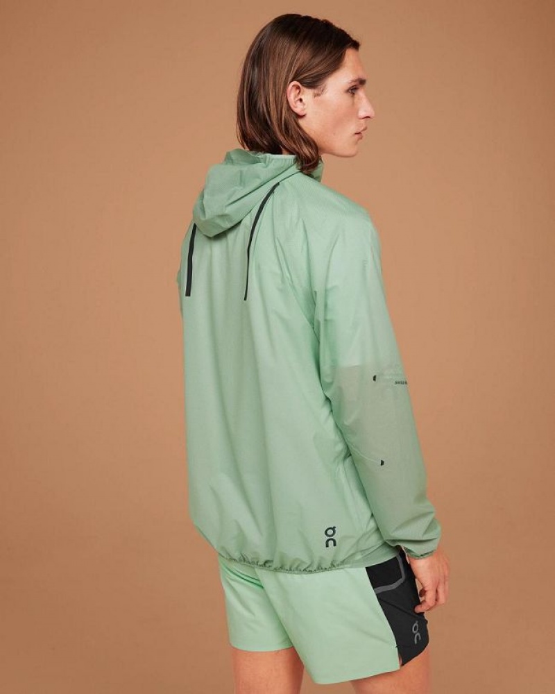 Green On Cloud Ultra Men's Jackets | On_IN8799