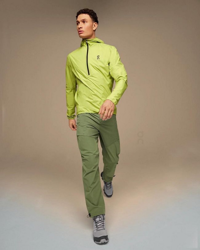 Green On Cloud Waterproof Anorak Men's Jackets | On_IN8022