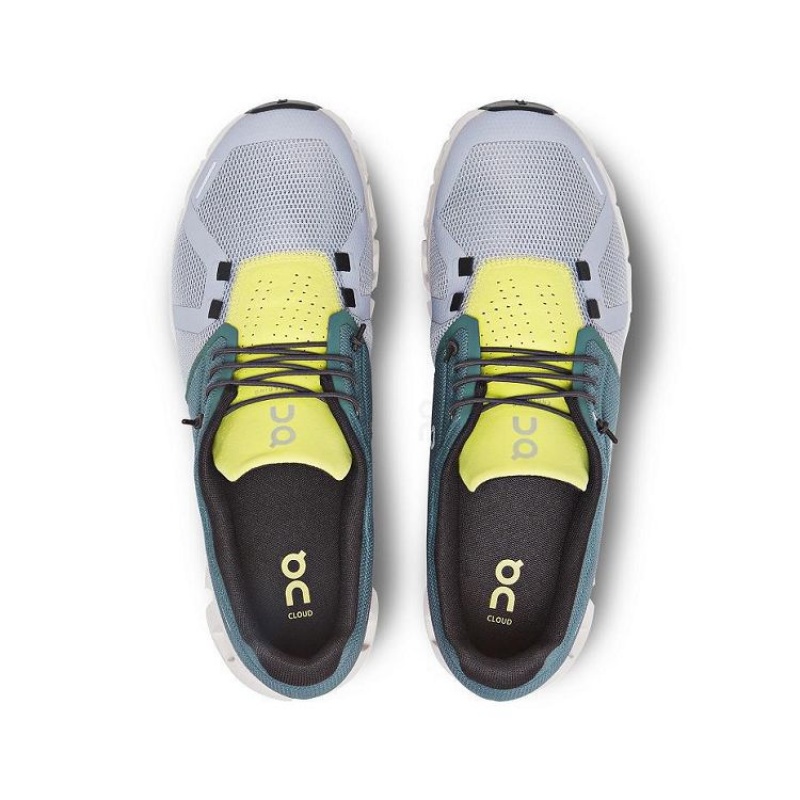 Green / Grey On Cloud Cloud 5 Men's Sneakers | On_IN8025