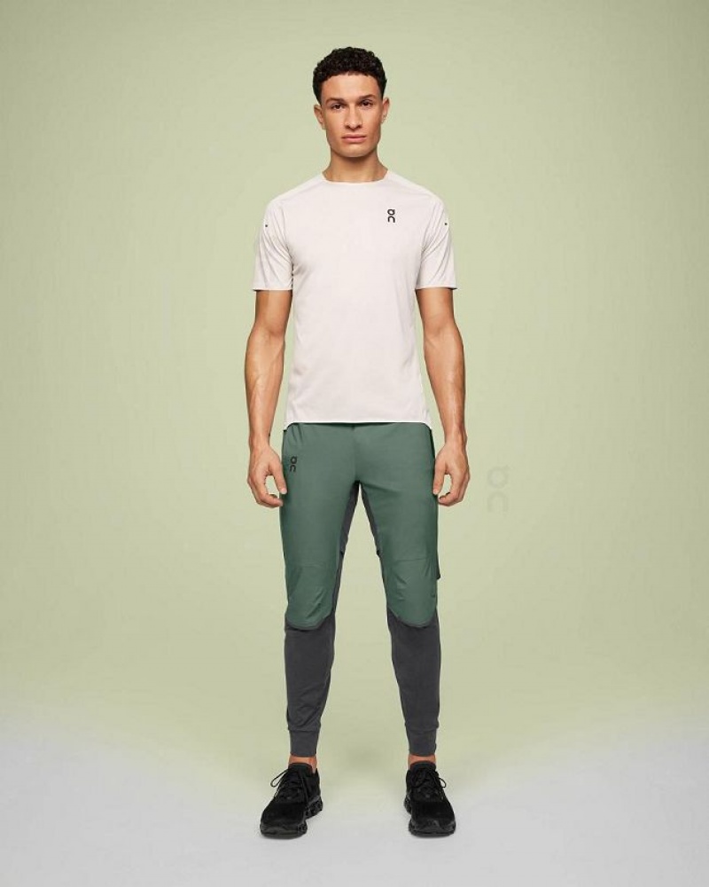 Green / Grey On Cloud Running Men's Pants | On_IN8231
