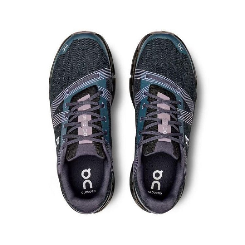 Green / Purple On Cloud Cloudgo Wide Men's Running Shoes | On_IN8348