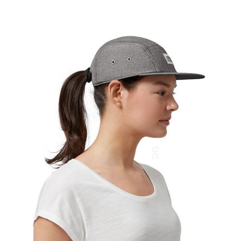 Grey On Cloud 5 Panel Men's Caps | On_IN8017