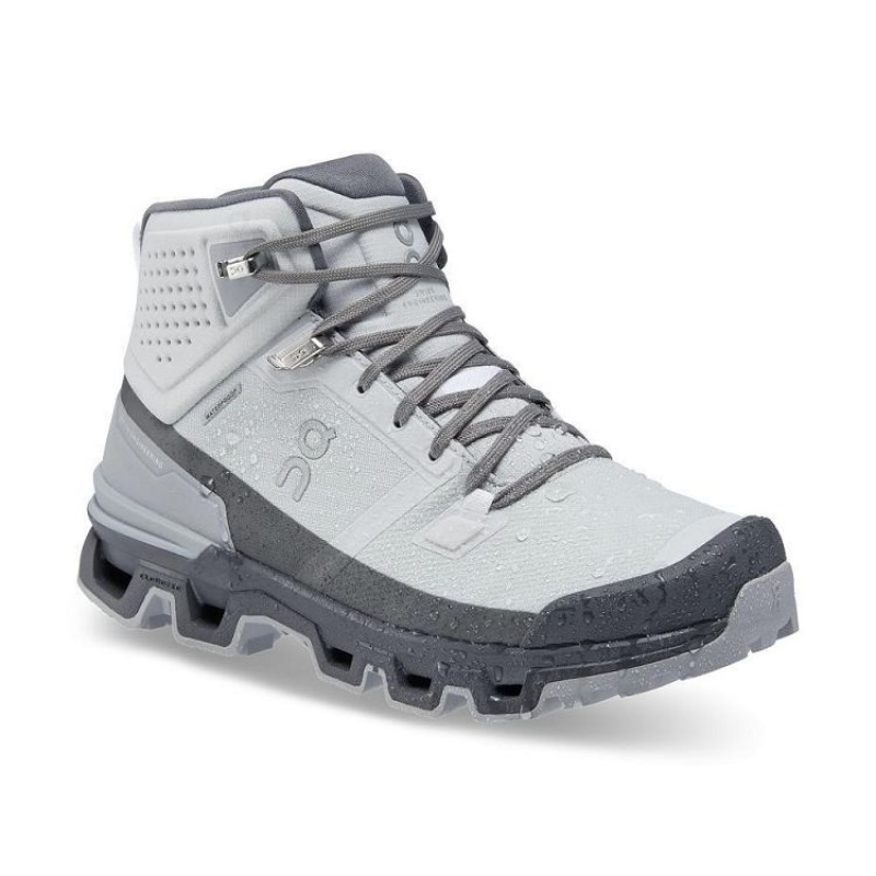 Grey On Cloud Cloudrock 2 Waterproof Women's Hiking Boots | On_IN8290