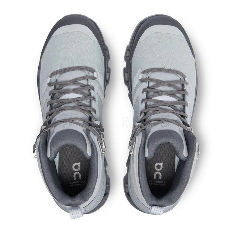 Grey On Cloud Cloudrock 2 Waterproof Women's Hiking Boots | On_IN8290