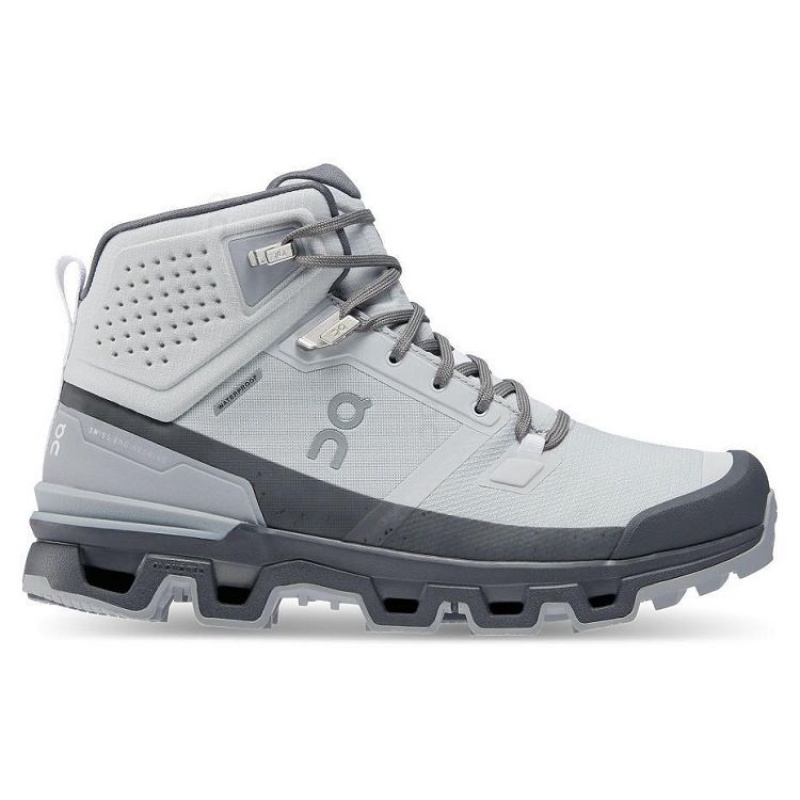 Grey On Cloud Cloudrock 2 Waterproof Women\'s Hiking Boots | On_IN8290
