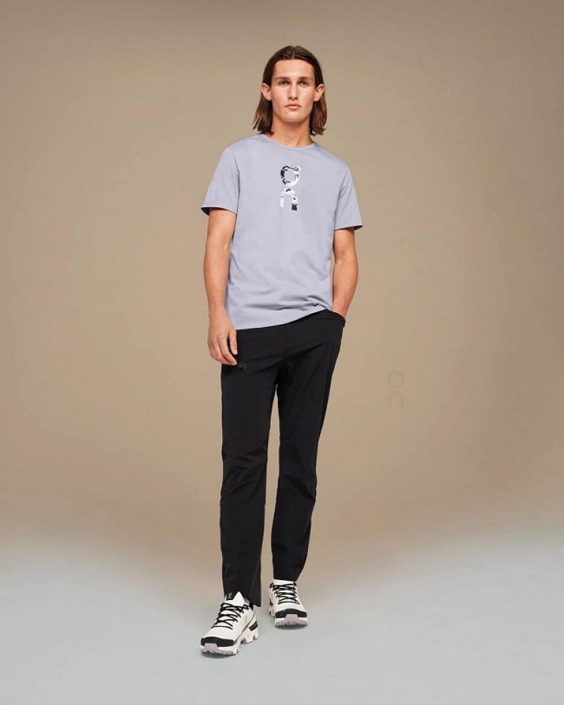 Grey On Cloud Graphic-T Men's T Shirts | On_IN8315
