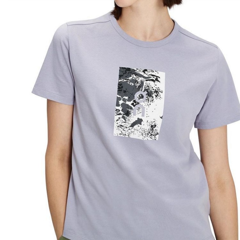 Grey On Cloud Graphic-T Women's T Shirts | On_IN8400