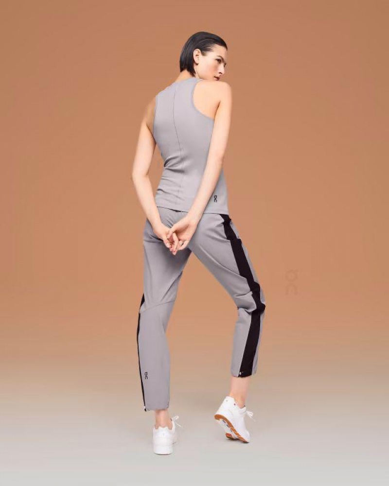 Grey On Cloud Movement Women's Tank Tops | On_IN8141