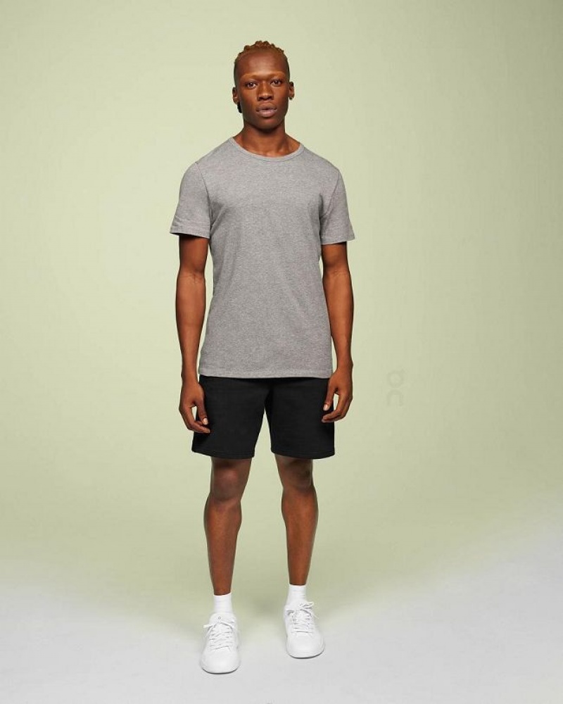 Grey On Cloud On-T Men's T Shirts | On_IN8060